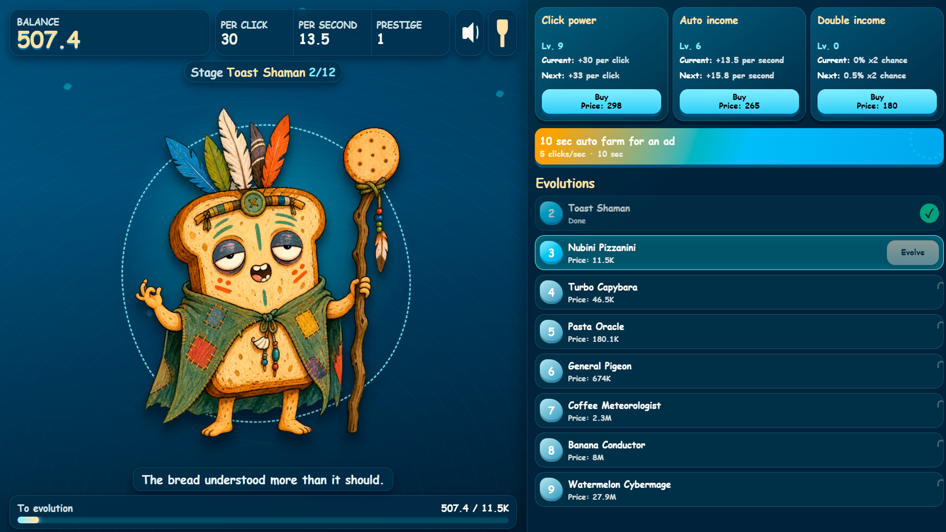 Cheremsha vs nubini pizzanini 67 brainrot clicker — screenshot 2