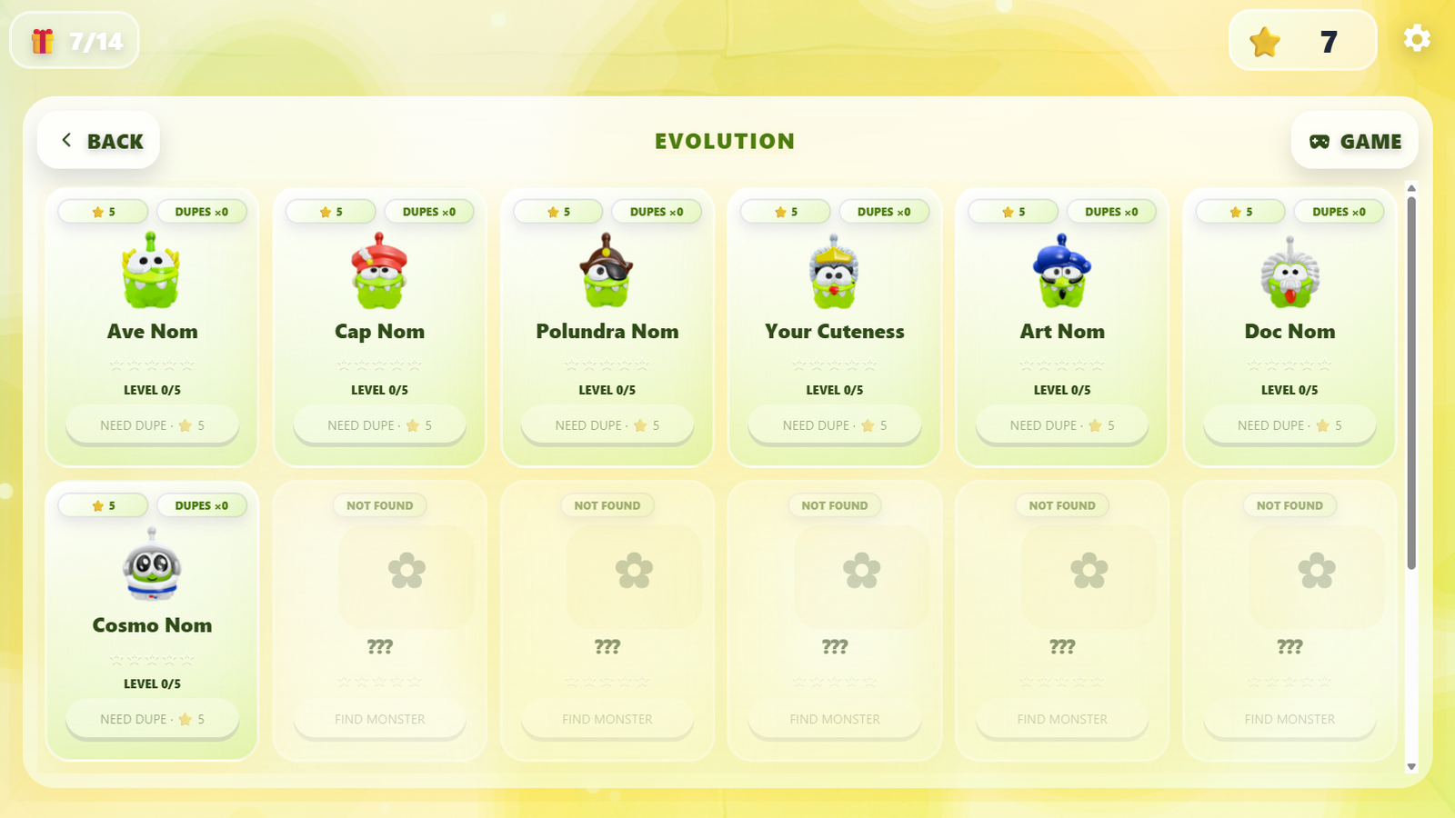 Unpack All Om Nom: Full Collection! — screenshot 1