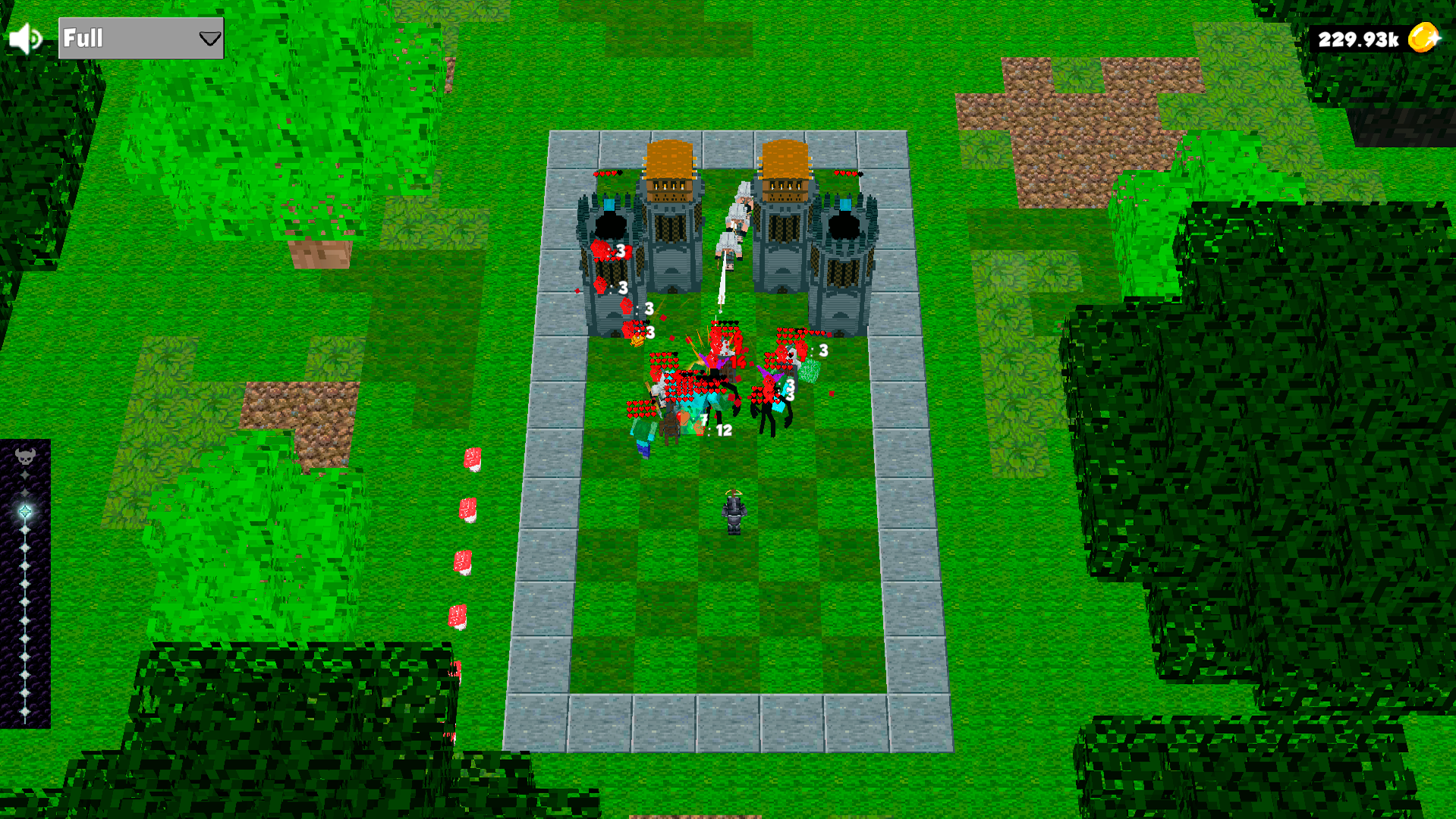 Mine mod: Merging mobs screenshot