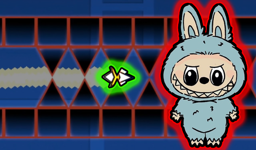 Labubu - Wave Geometry Dash