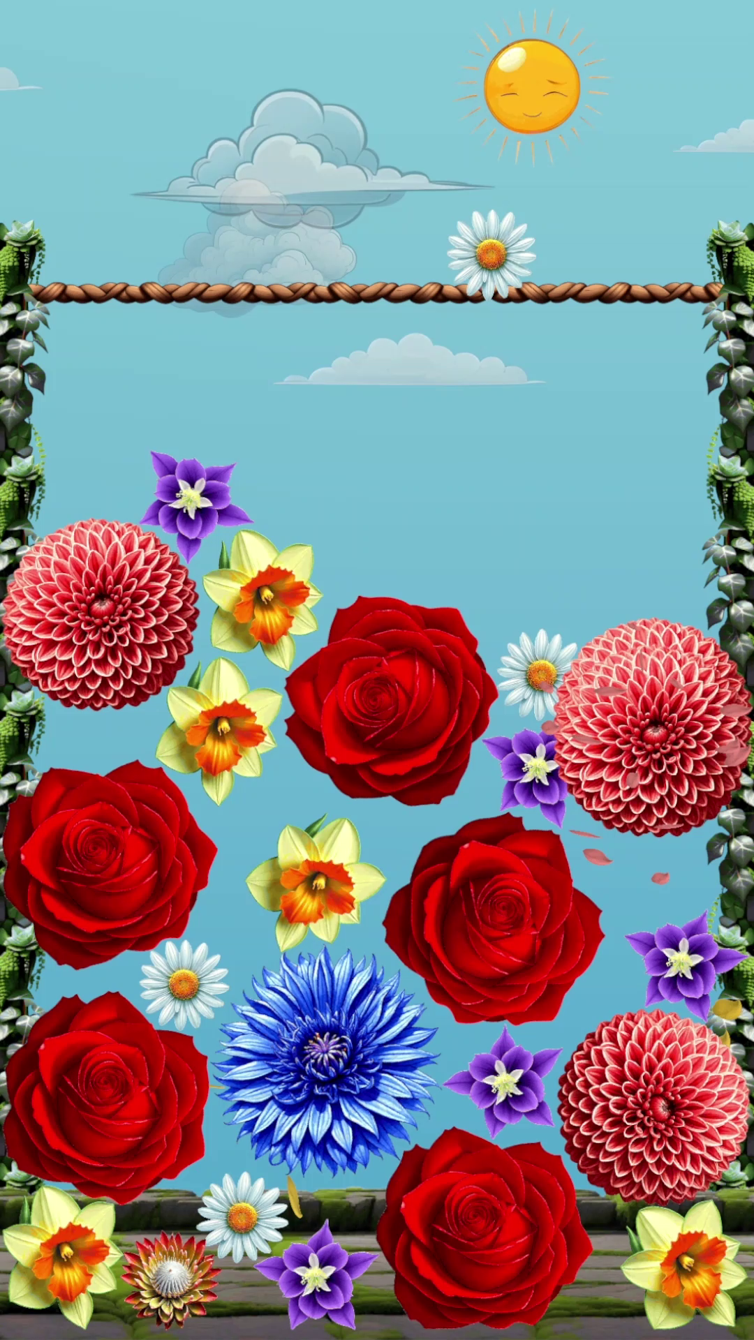 Merge flowers 2048 screenshot 9