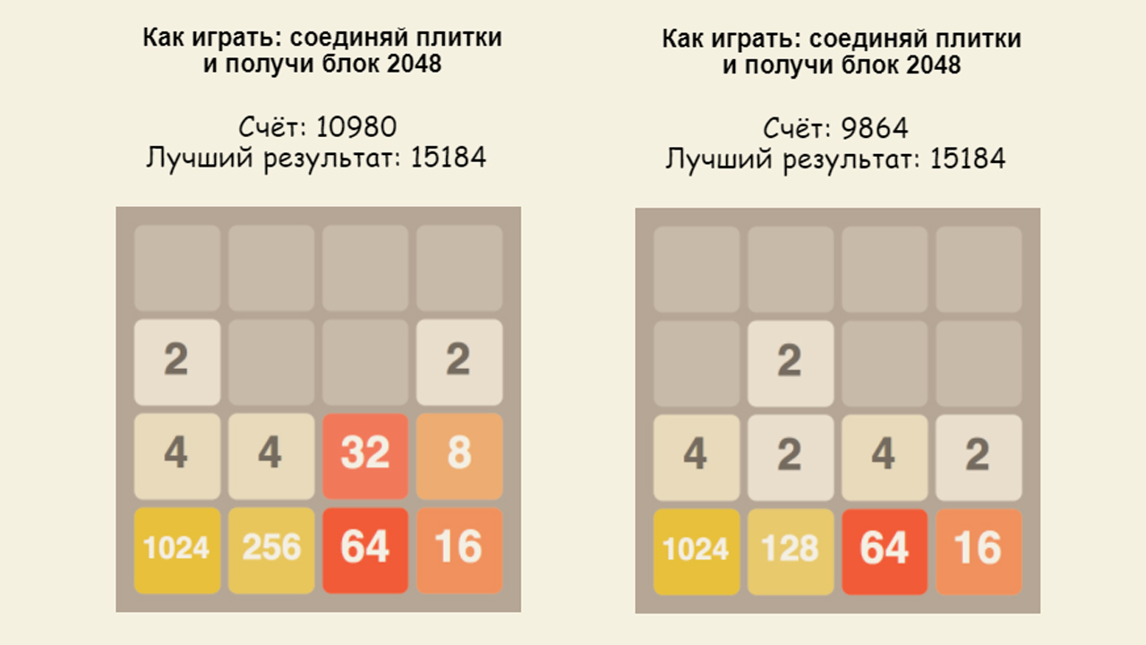 Classic 2048 — screenshot 4