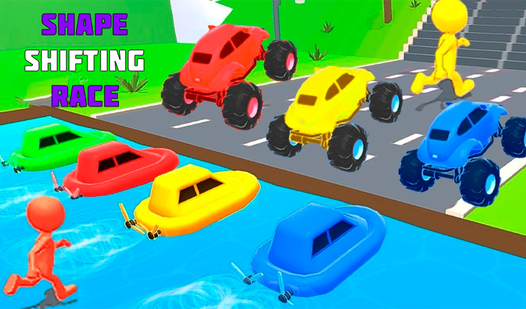 Shape Shifting Race game