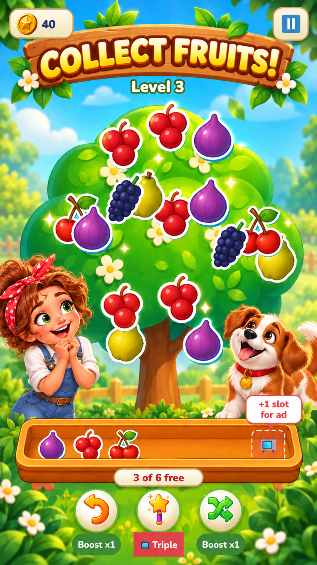 Wonder Gardens: Collect the Fruits screenshot 6