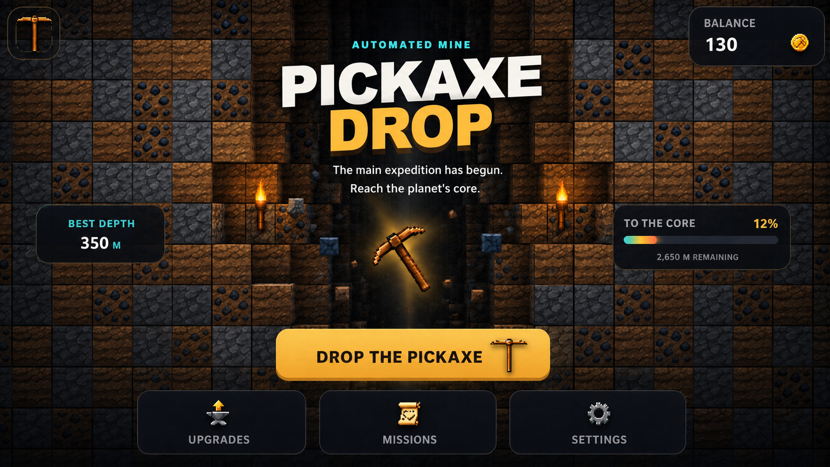 Pickaxe Drop — screenshot 2