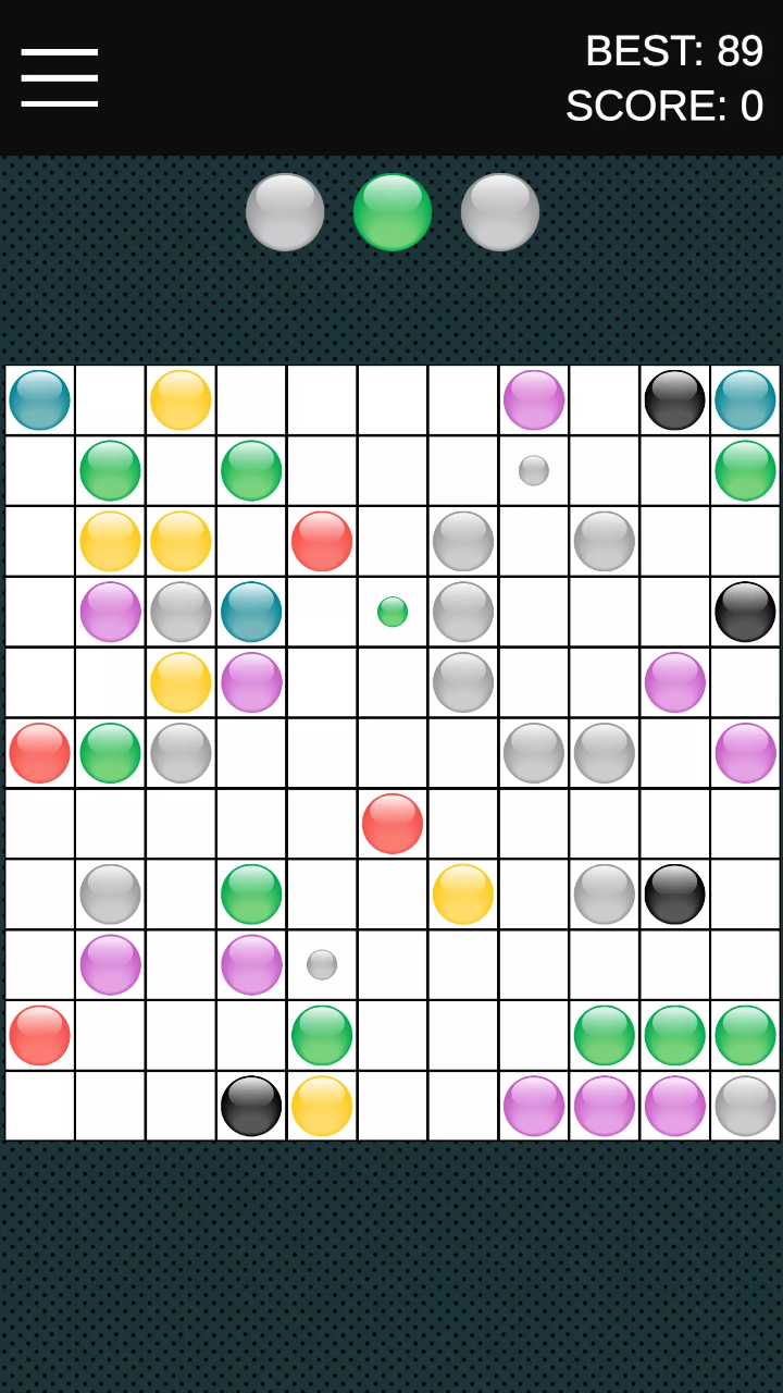Lines of balls screenshot 4