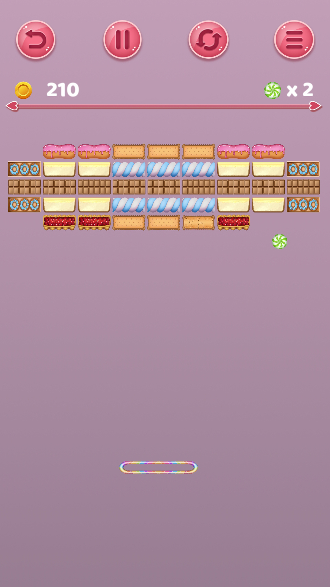 Arkanoid - smash sweet bricks screenshot 7