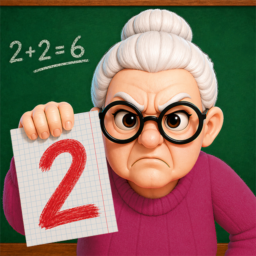 Schoolboy and Granny icon