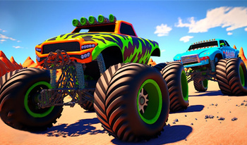 Monster Truck: Crazy car driving!