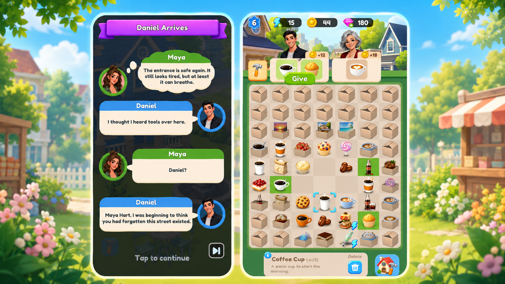 Coffee Merge: Home Design screenshot 2