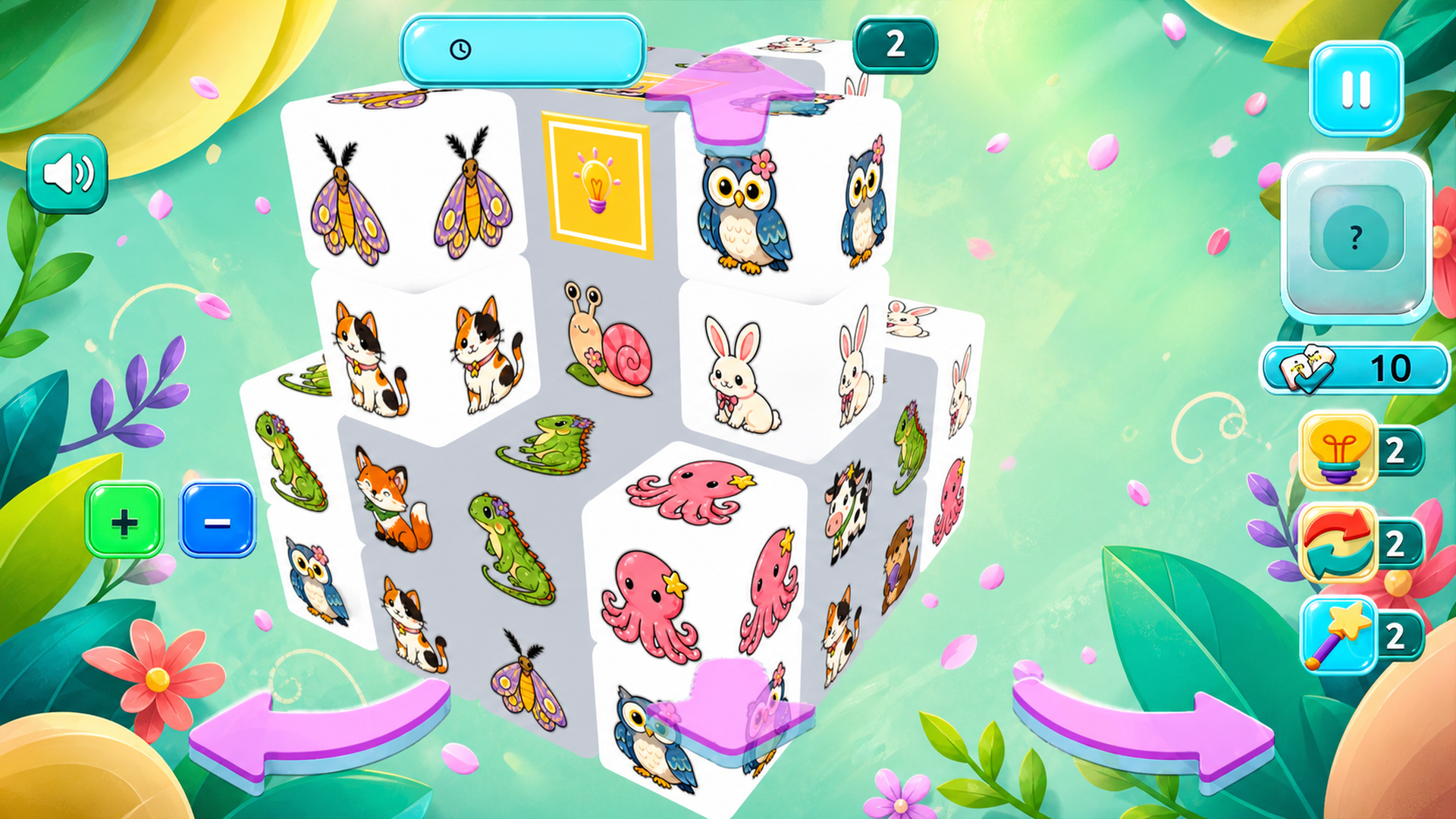 Animal Mahjong 3D screenshot 1