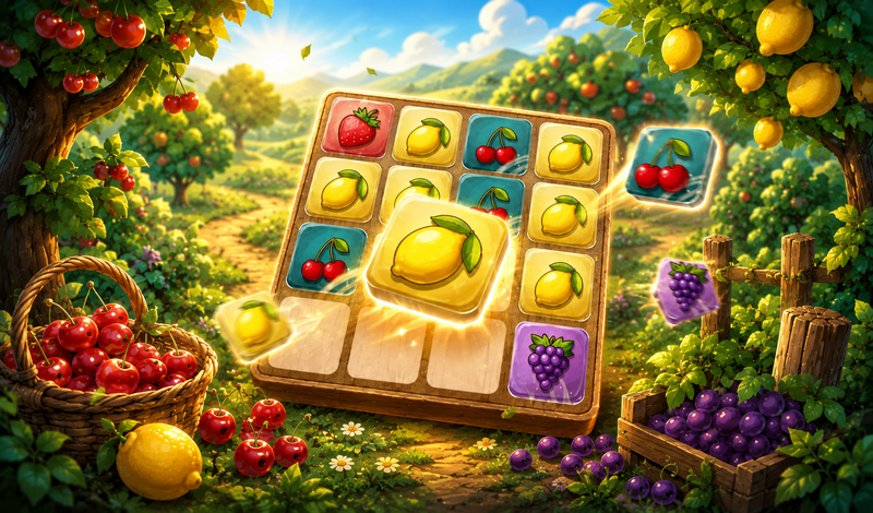 Fruit Mix Match game cover