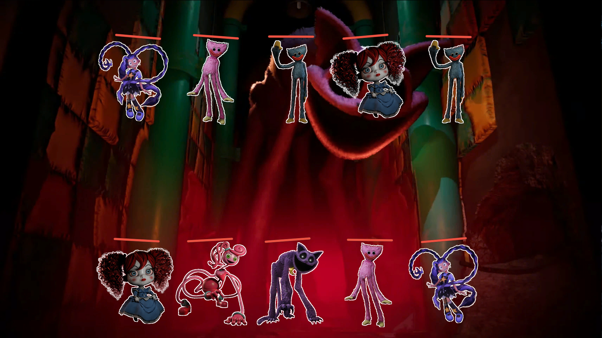 Merge Poppy Playtime: Lily, Huggy, Prototype — screenshot 8