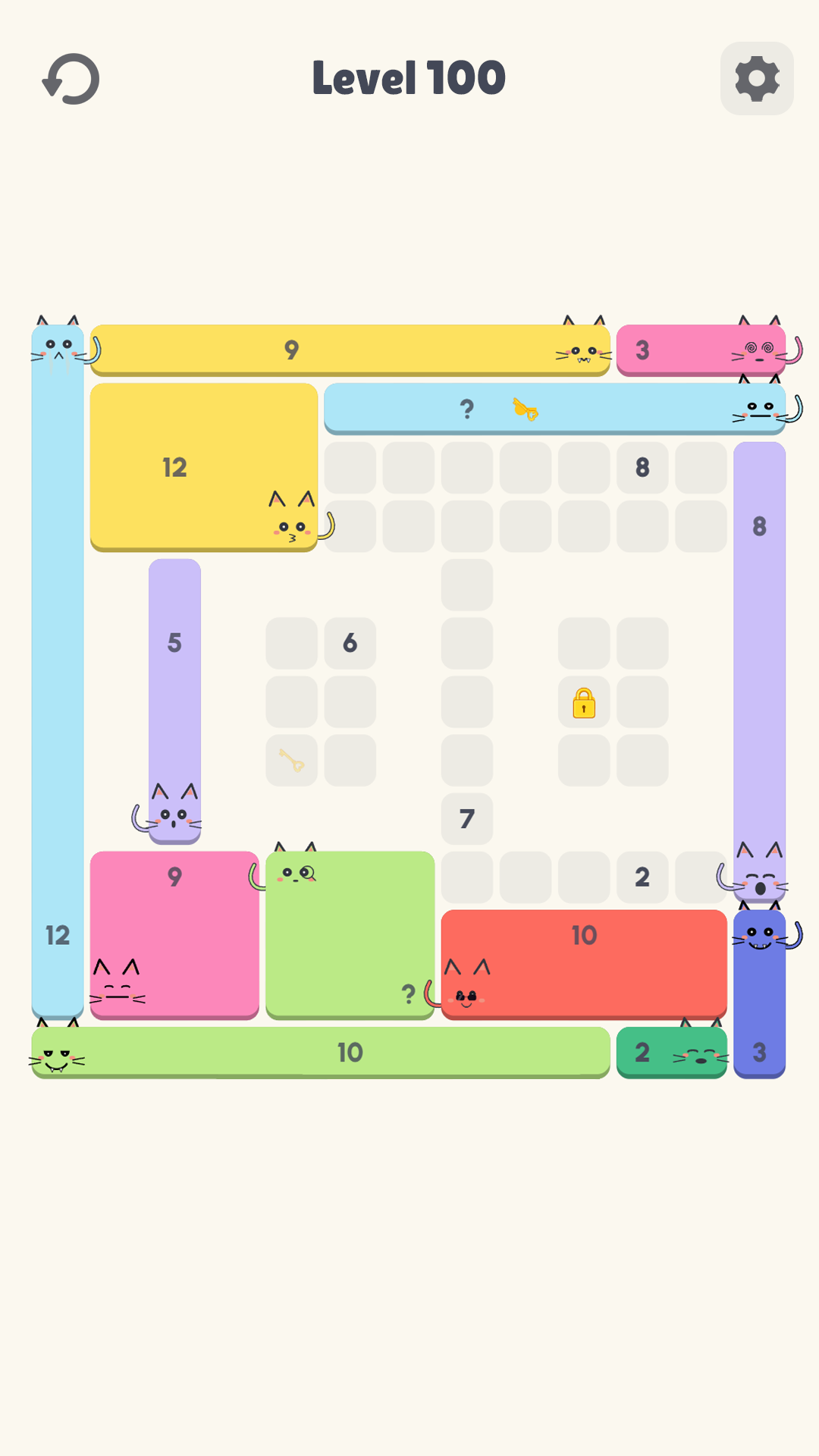 Cat Blocks: Number Logic Puzzle screenshot 7