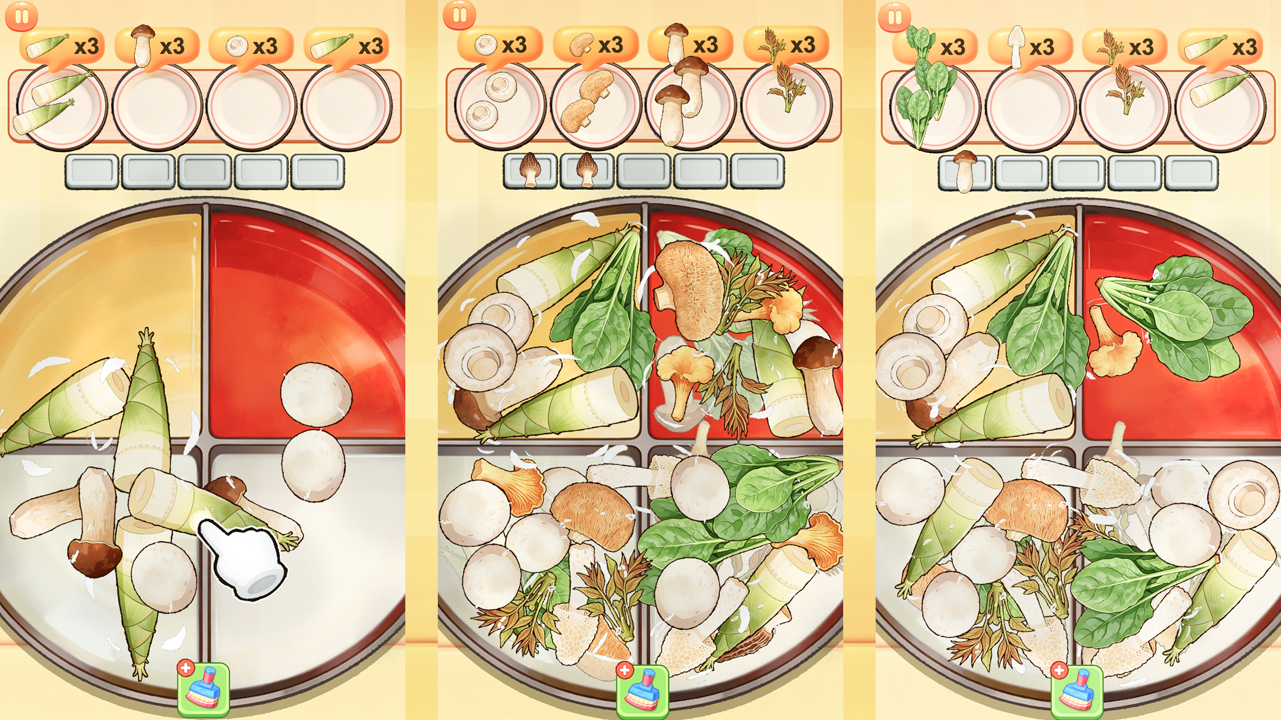 Hot Pot Eliminate: Food Match — screenshot 1