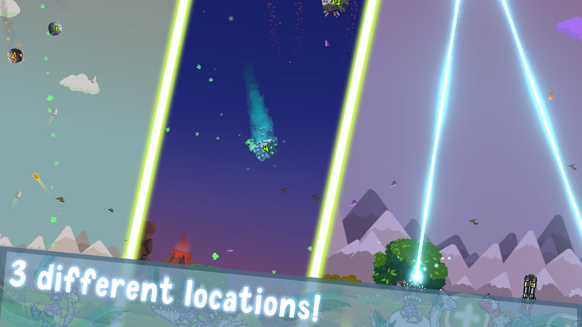 Dinosaurs vs Asteroids — screenshot 2