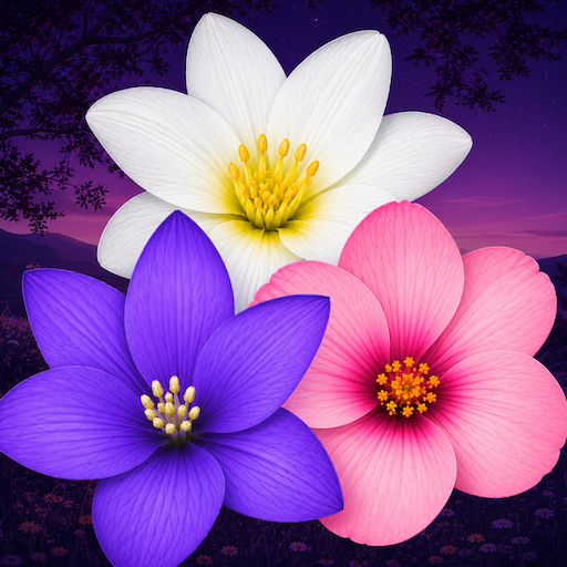 Connecting Flowers: Garden Merge icon