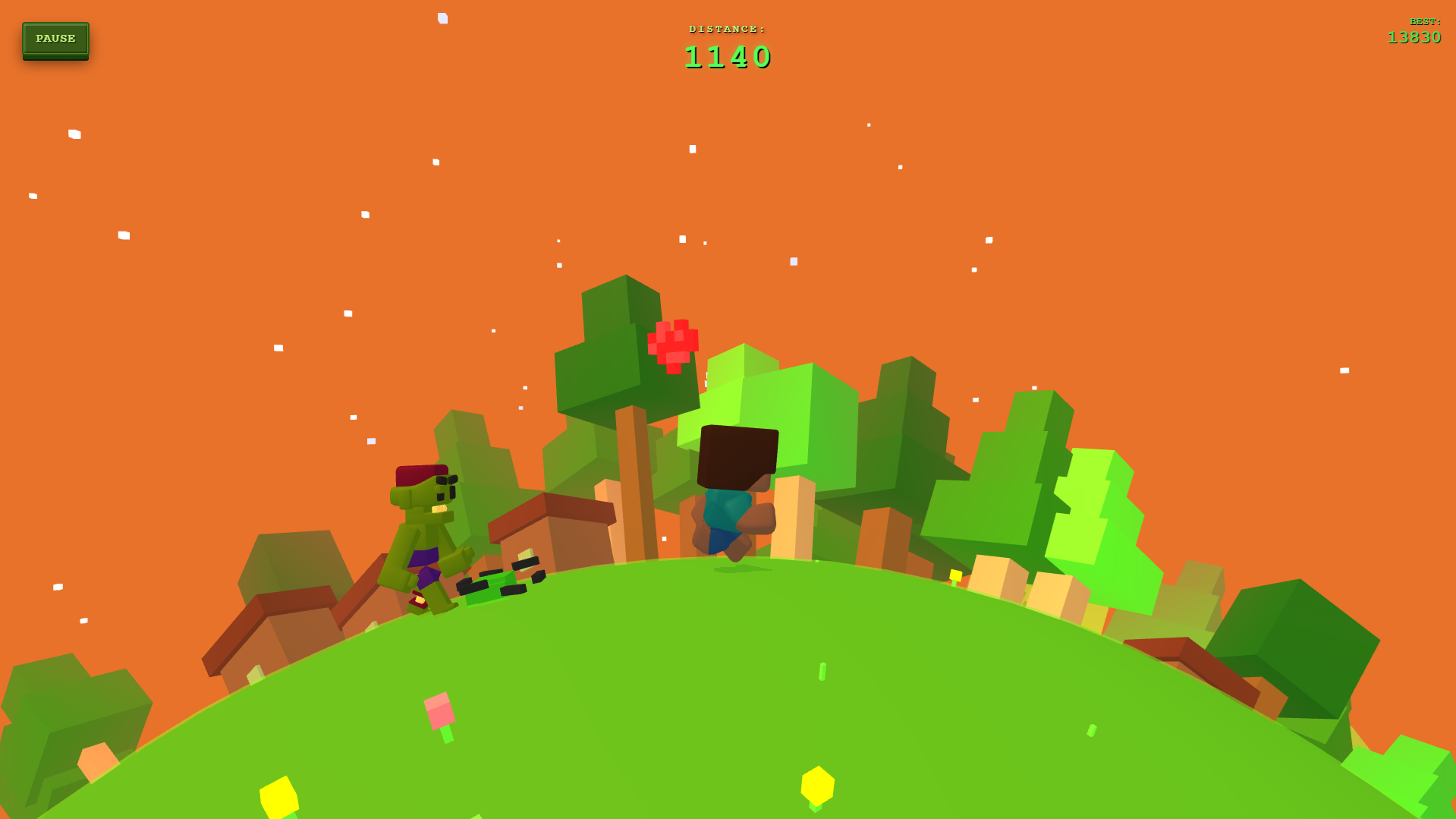 Blocky Mine Runner — screenshot 3