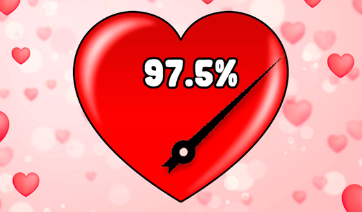 Love Meter. Merge pair.