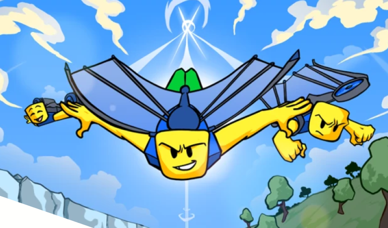 Obby: Glider Simulator game cover
