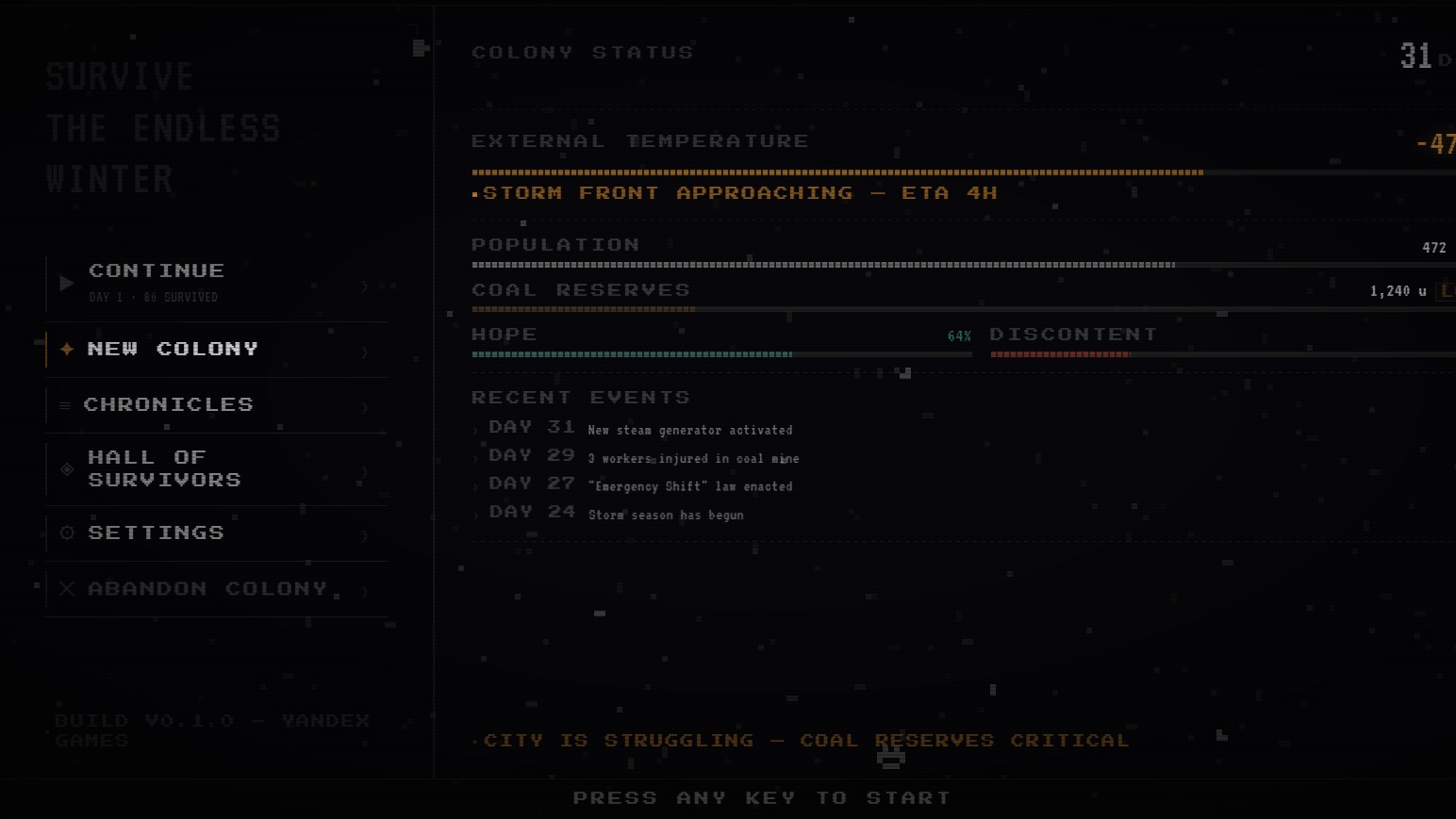 Pixel frost — screenshot 1