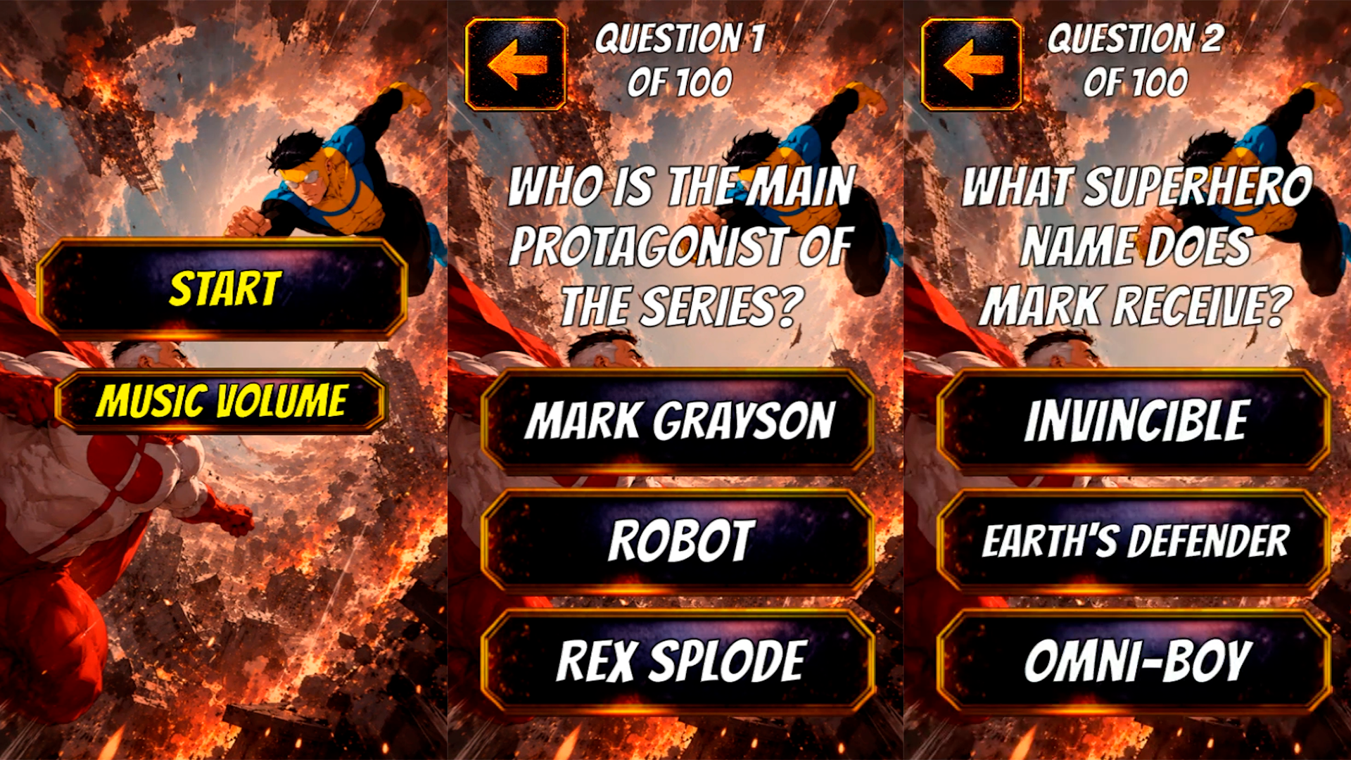 Mega test on Invincible — screenshot 1