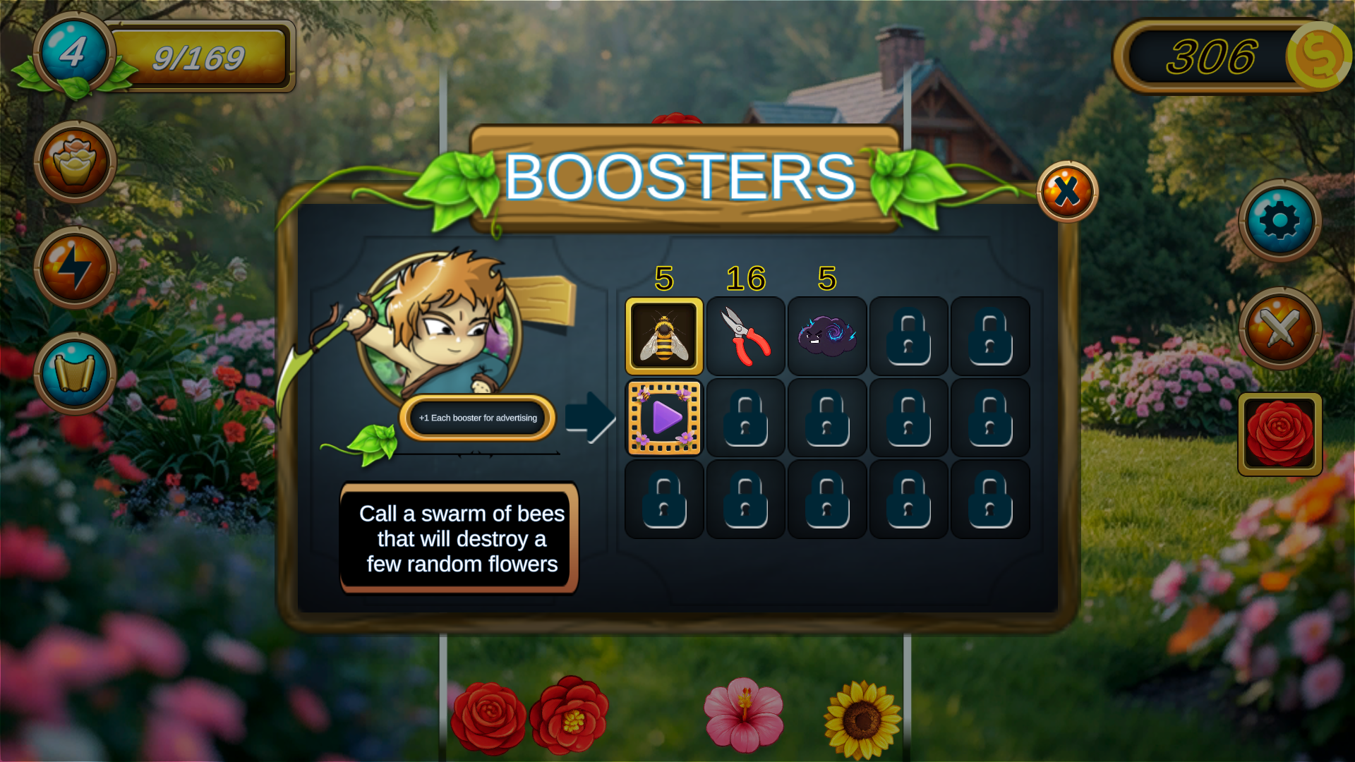 Flower Merge: Merge and Buy — screenshot 5