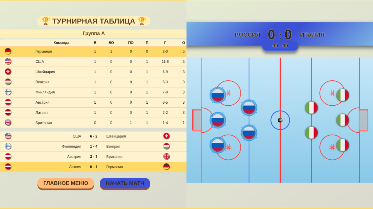 Хоккей: Чемпионат мира — screenshot 1