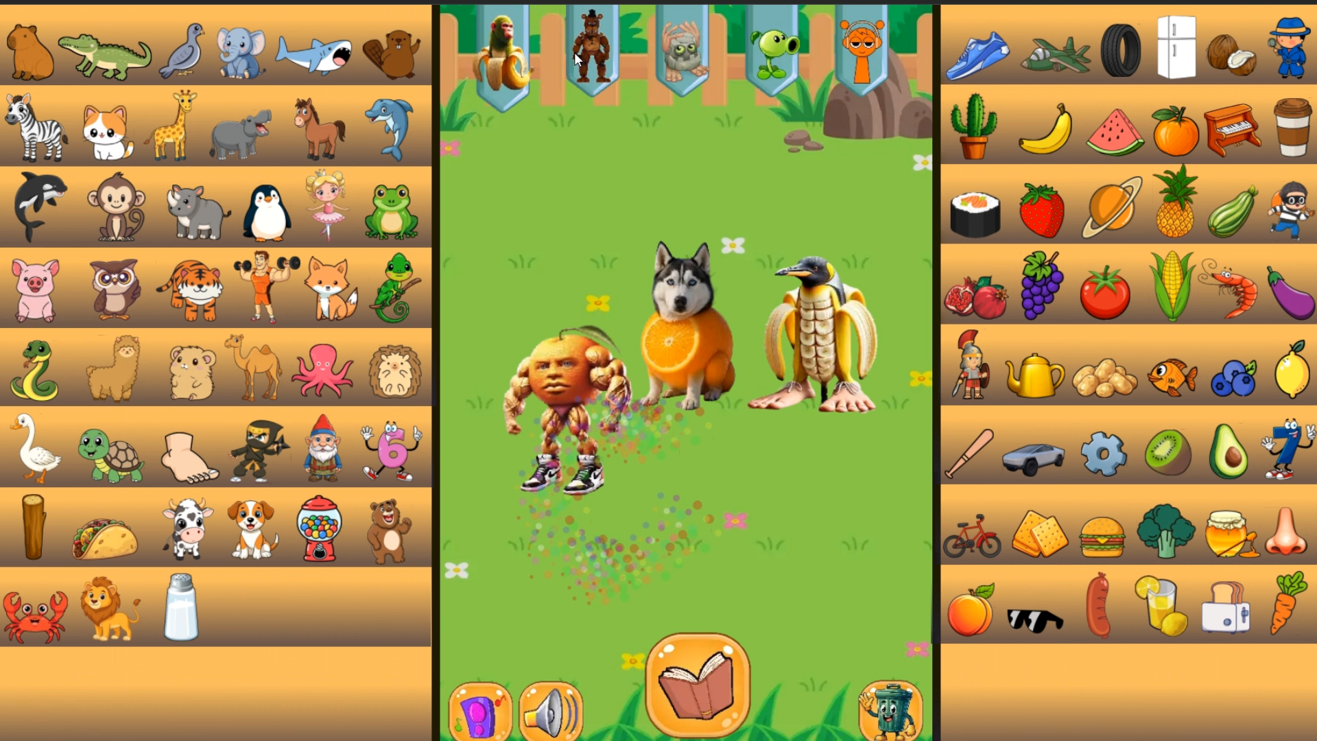 Alchemy Sprunkies, Brainrots, Fnaf, PvZ, Monsters screenshot