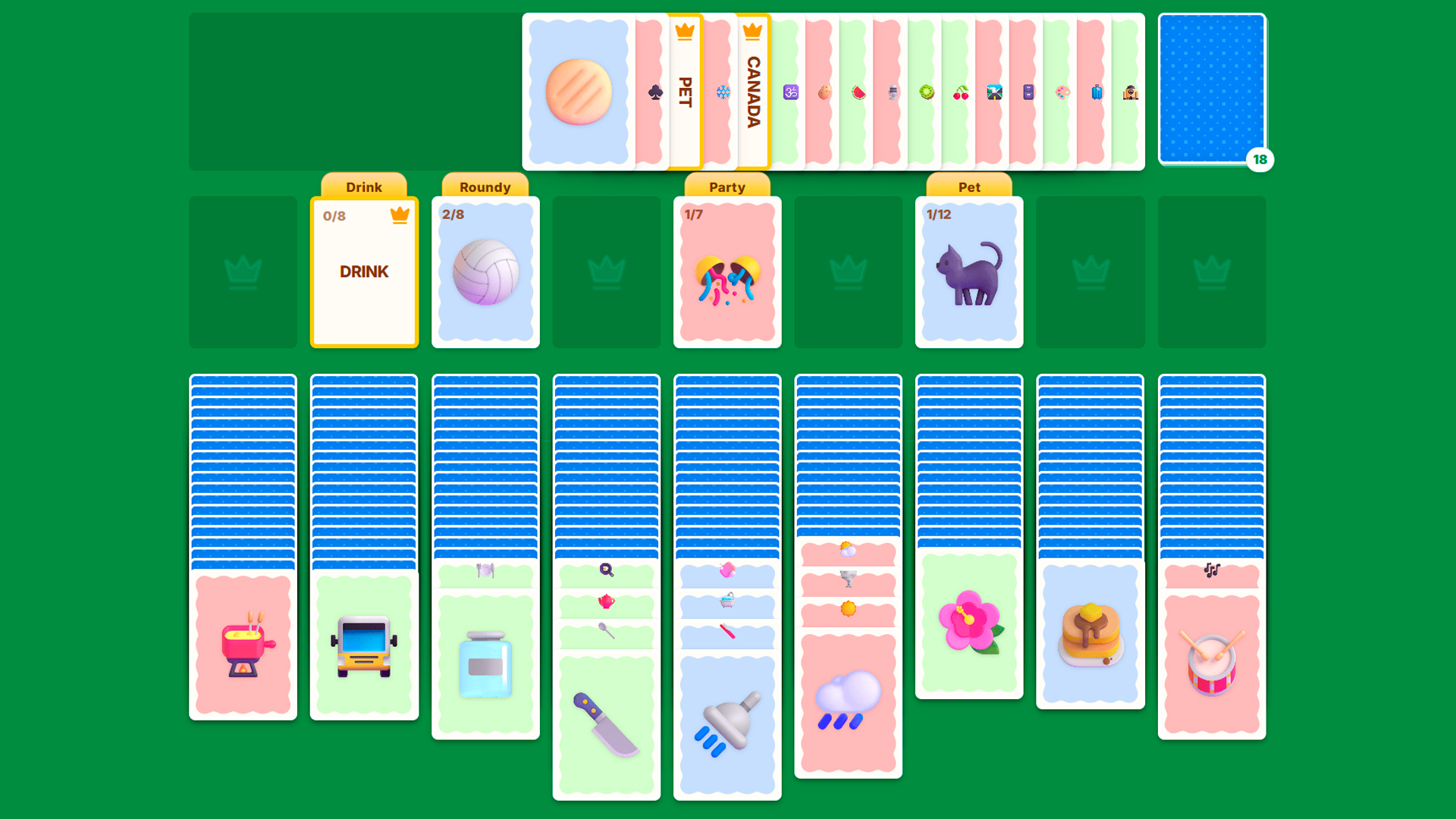 Emoji Solitaire — screenshot 1