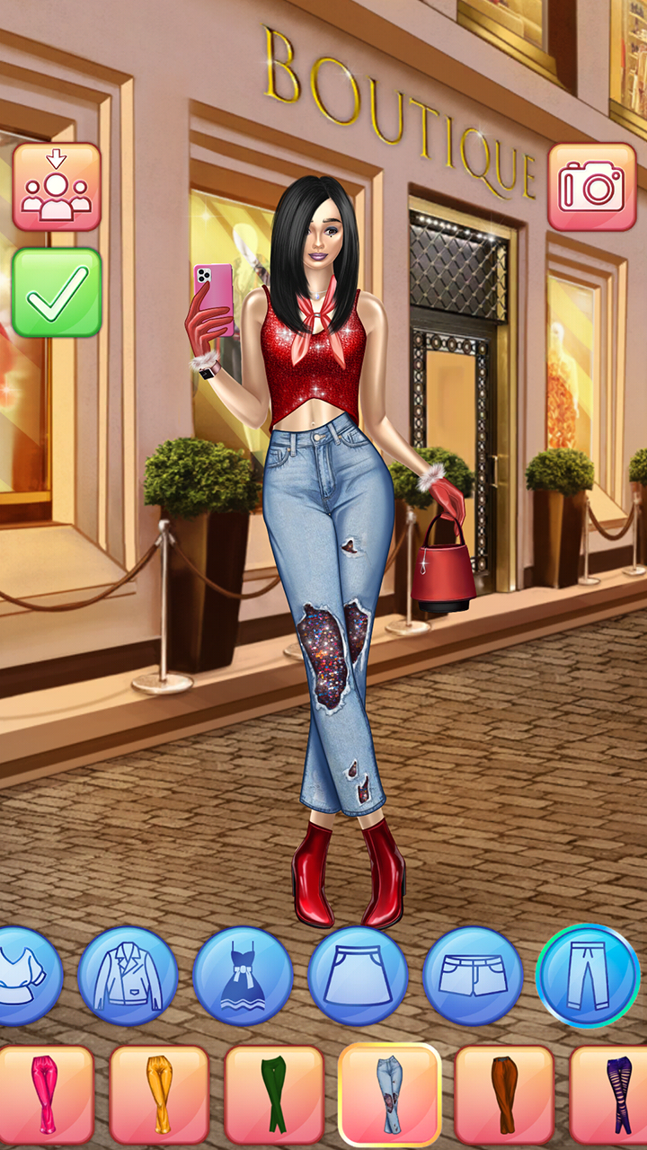 Fashion Blogger Dress Up screenshot 13