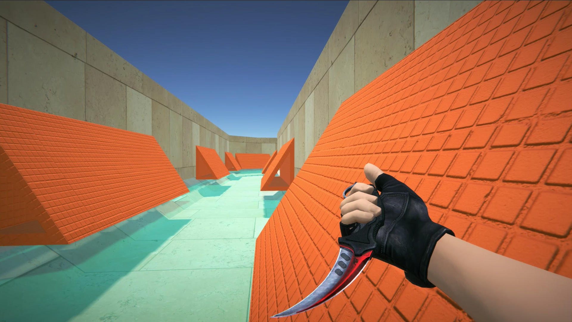 CS2 Surf with knives! screenshot