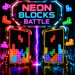 Neon Blocks Battle