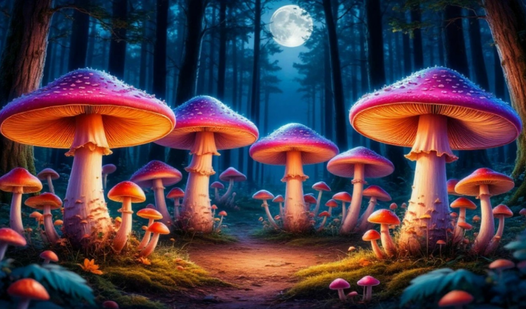 Combine Magic Mushrooms  loading=