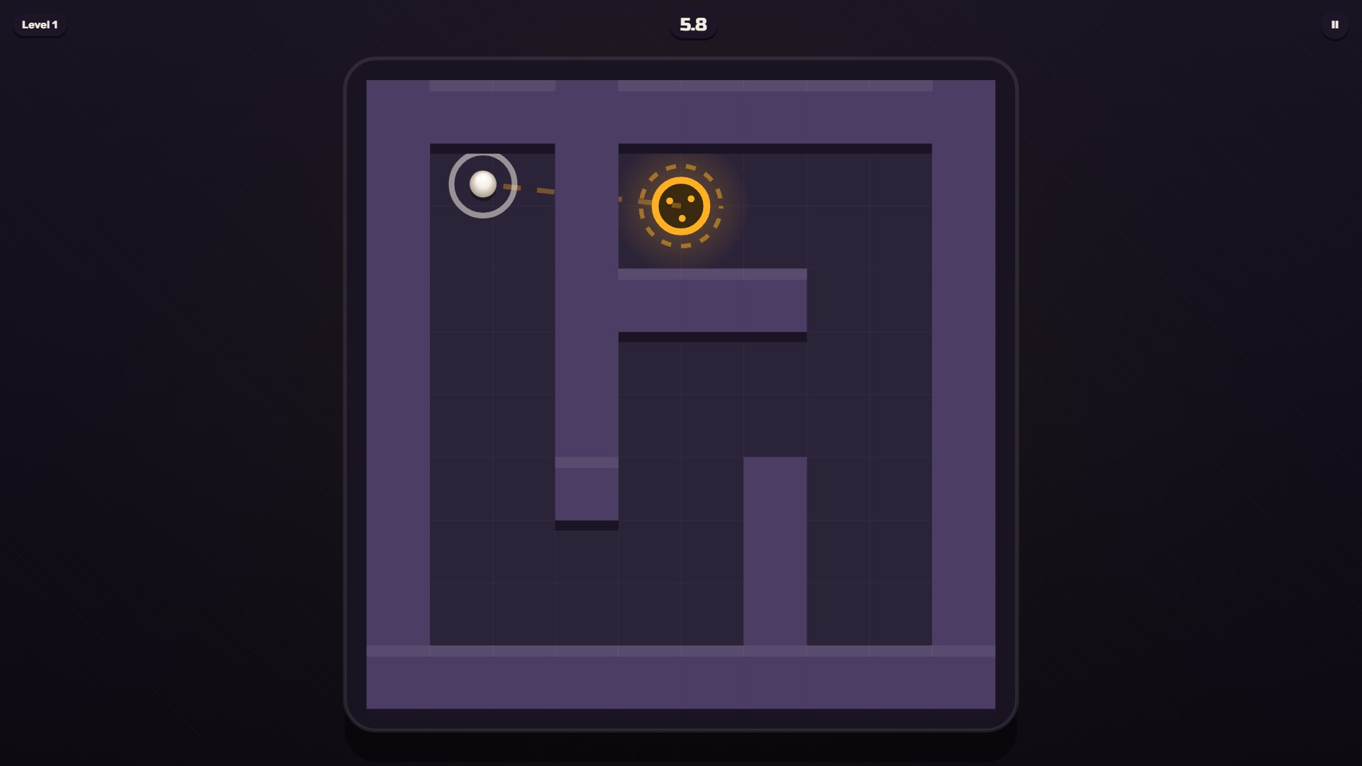 Labyrinth in a square screenshot 1