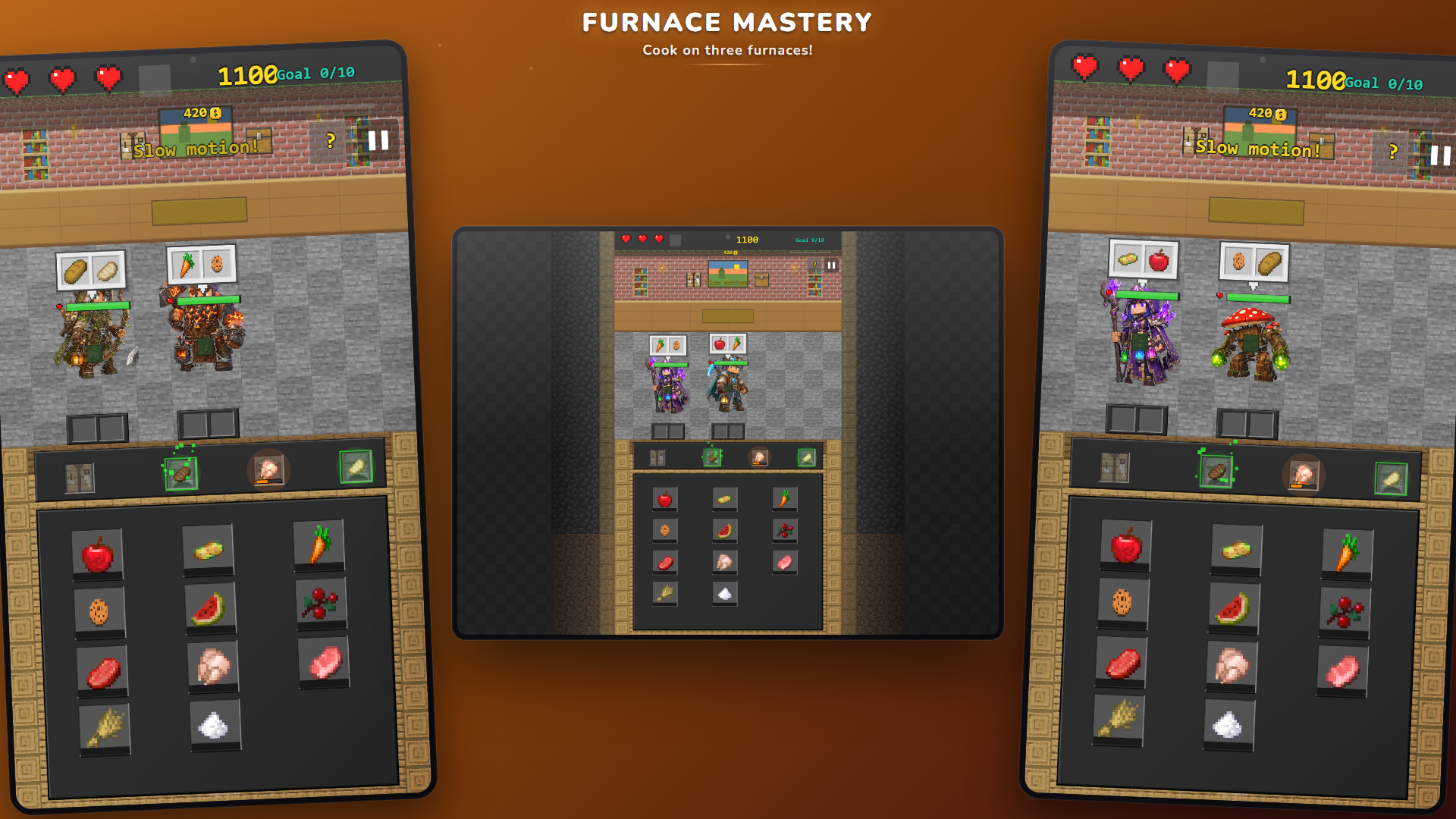 Creeper Chef Feed the mobs! — screenshot 3
