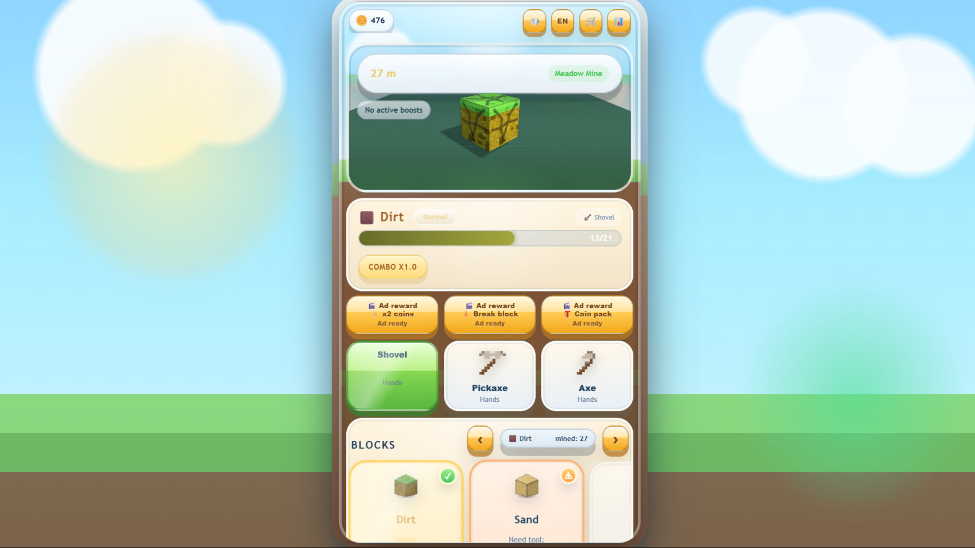 Square World: Deep Mine — screenshot 3