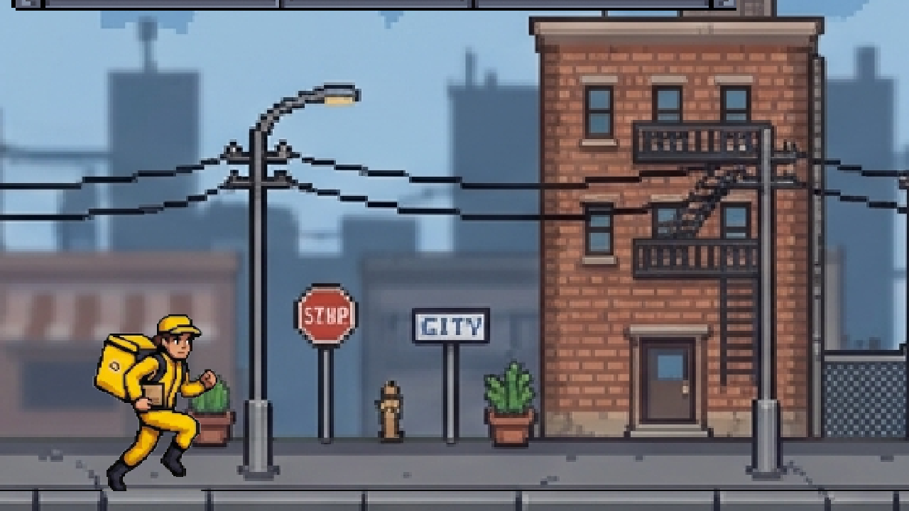 Courier Parkour — screenshot 3