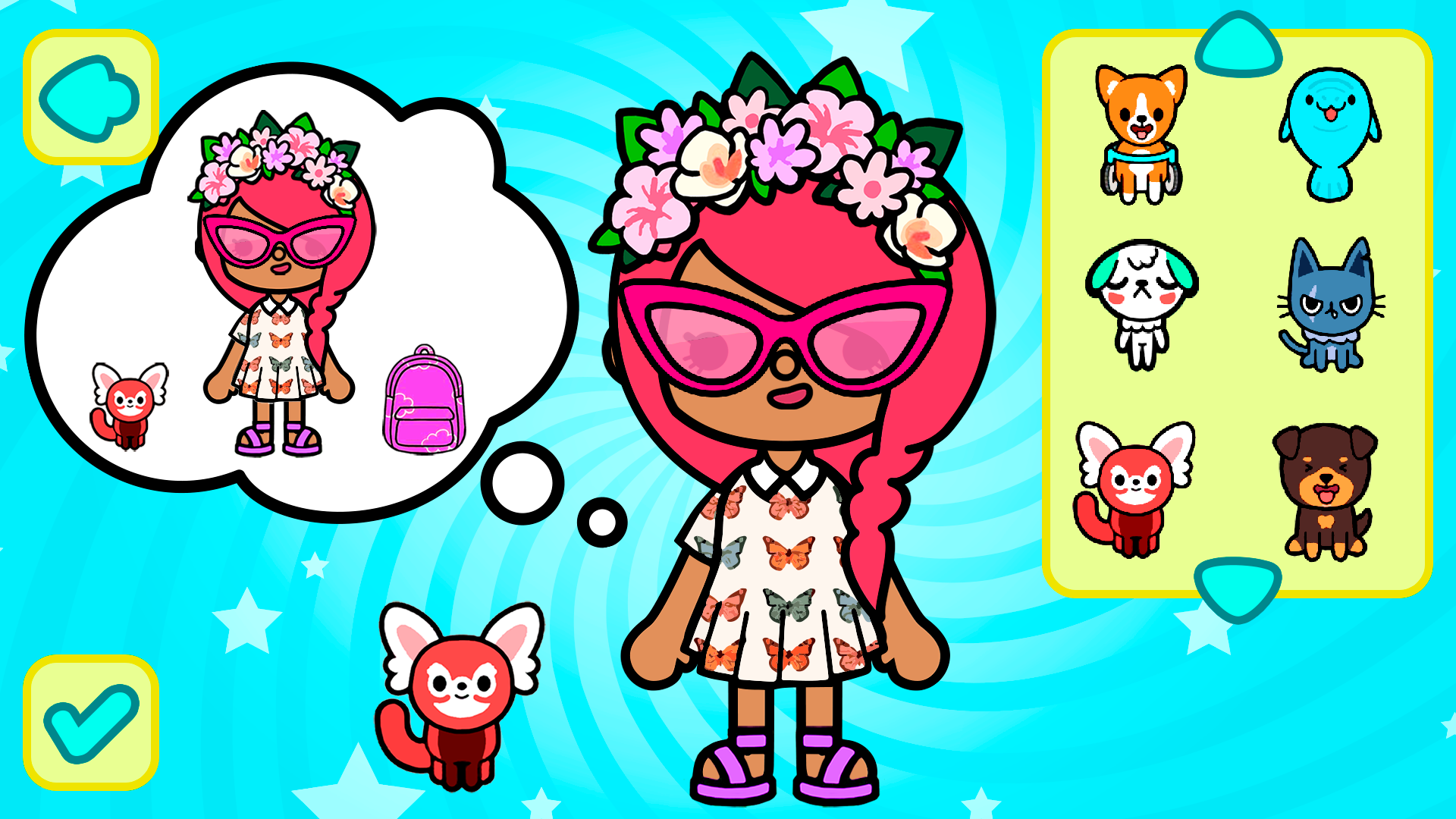 Toca Stylist: Dress Up & Match screenshot
