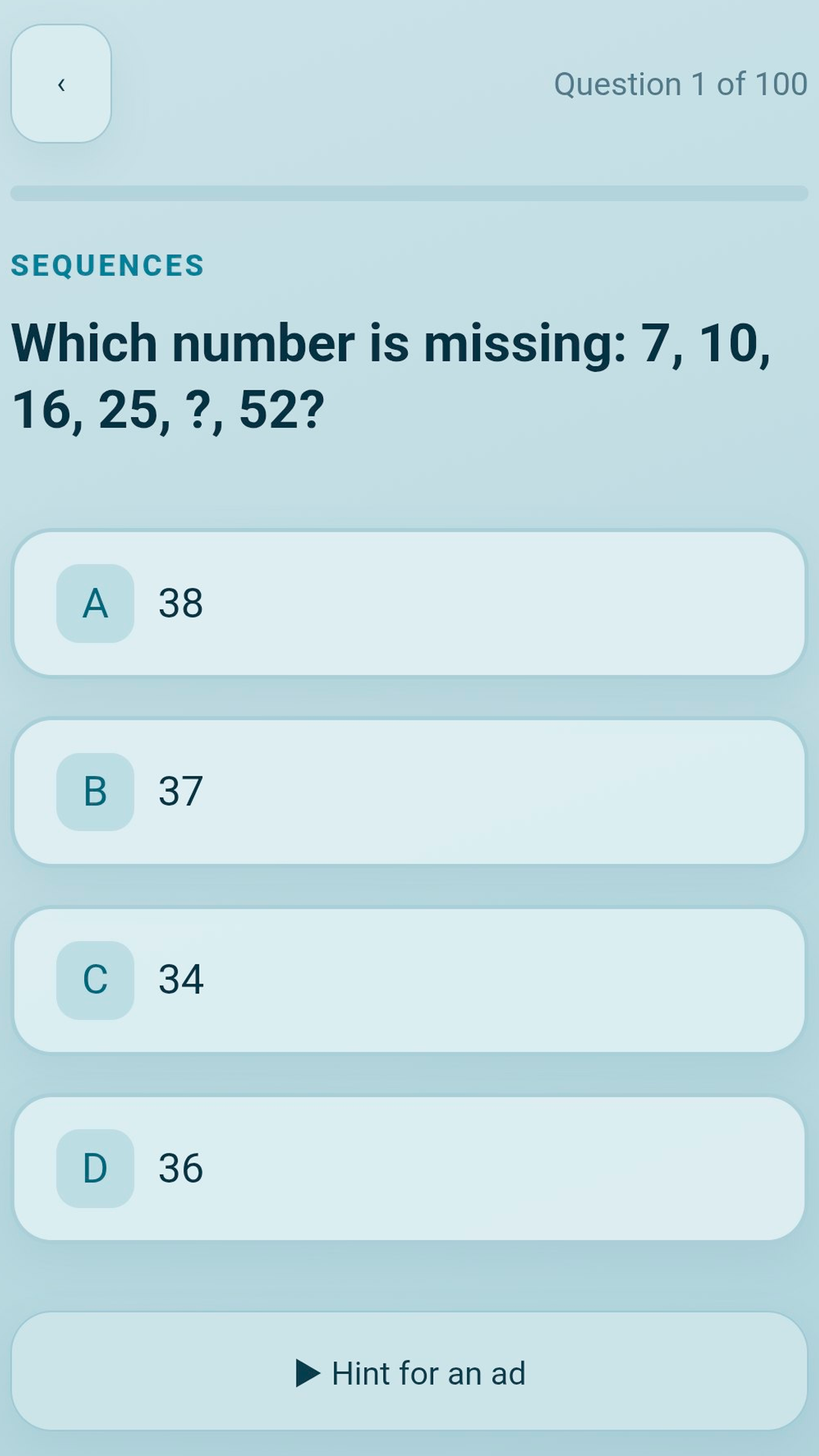 IQ Test: Are You a Genius? screenshot 3