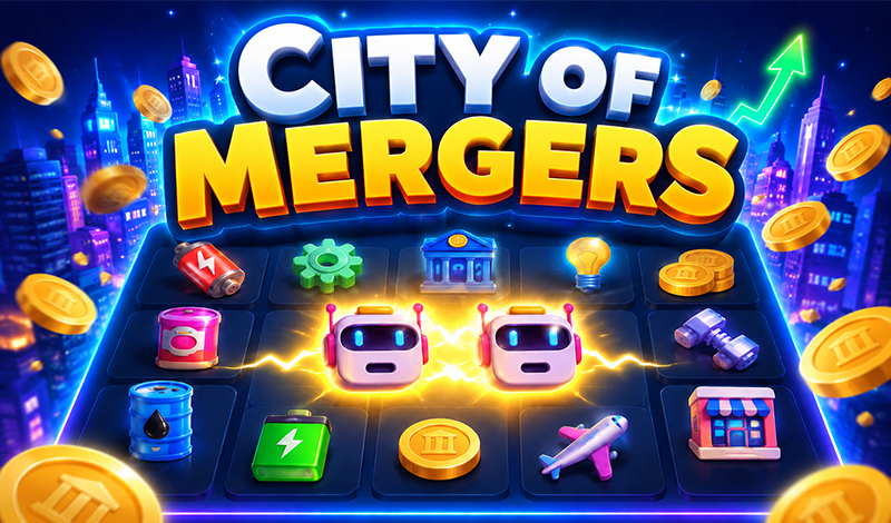 City of Mergers game cover