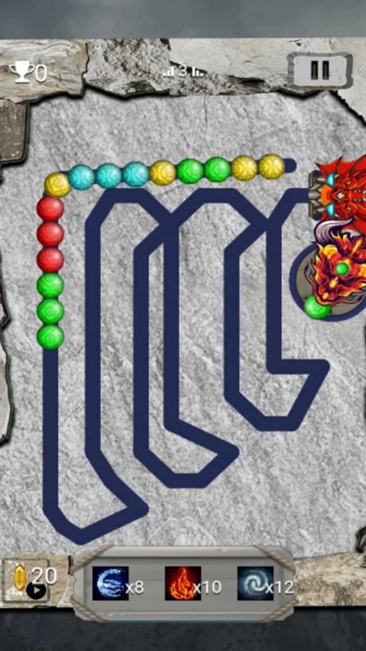 Zuma way of the dragon screenshot 5