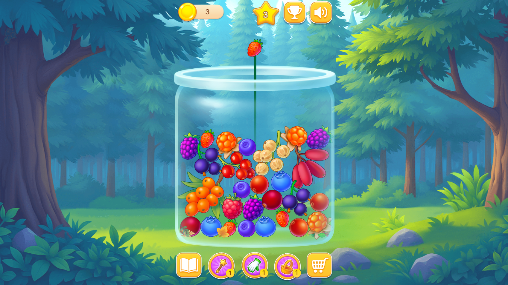 Wildberries Merge 2048! Collect All screenshot
