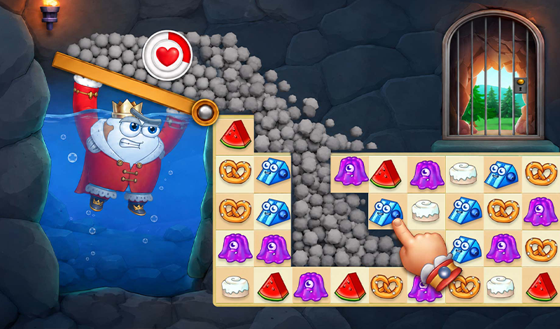 Heroes of Match 3 game cover