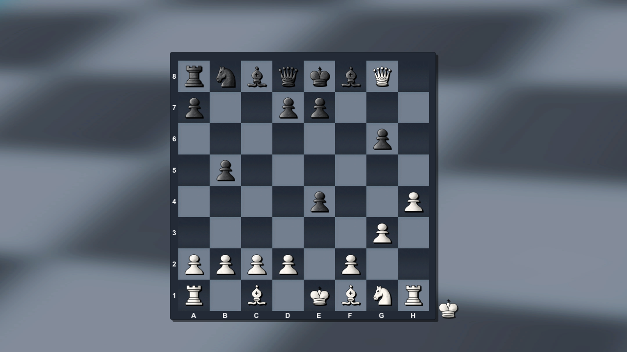 Chess with a computer and for two screenshot