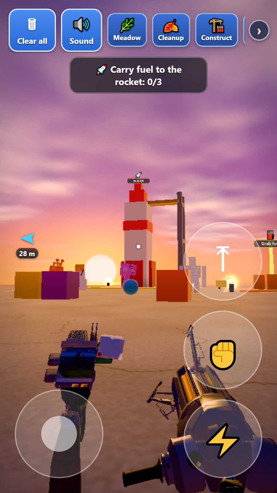 Gravity gun 3D sandbox screenshot 4