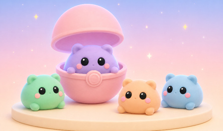 ASMR Capsule Pals: Unboxing!
