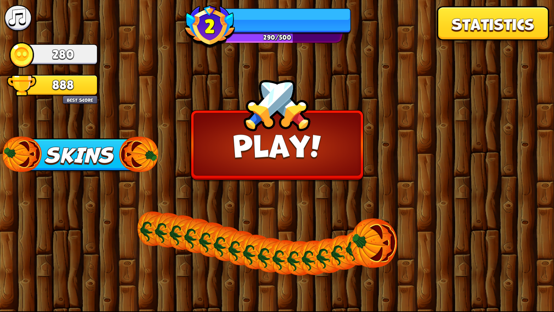 Glow Snake Dash — screenshot 1