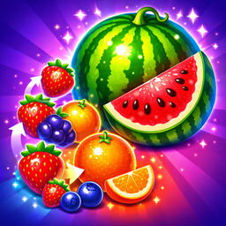 Fruit and Berry Fusion: Find and Eat Watermelon!