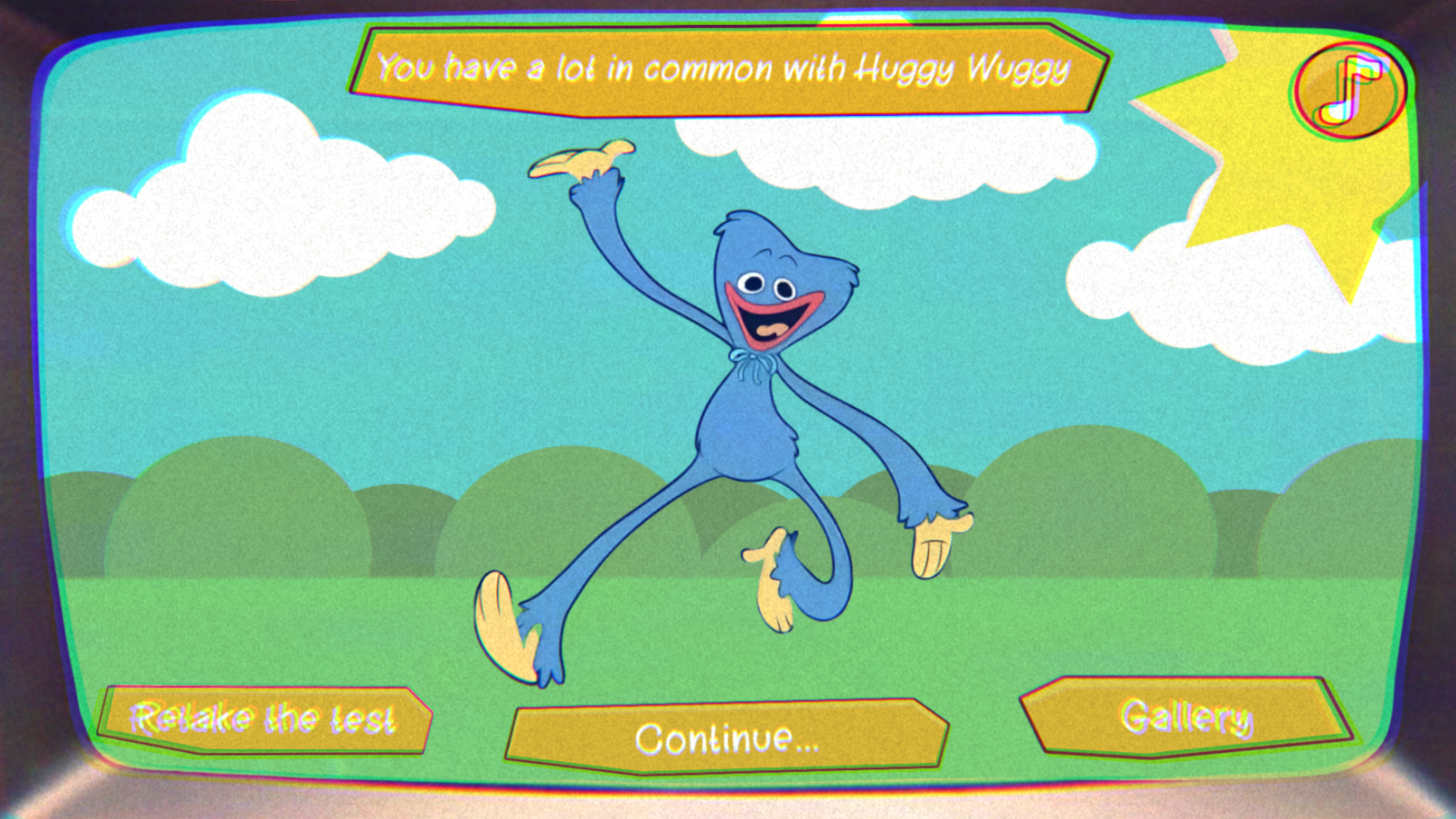Huggy Wuggy: Find out what kind of toy you are screenshot